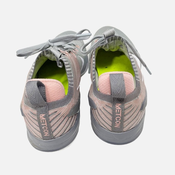 Nike Metacomet DSX Flyknit Training Sneakers Gray and Pink Run Walk Hike Size 11 - Picture 4 of 8